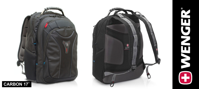 slider wenger carbon backpack